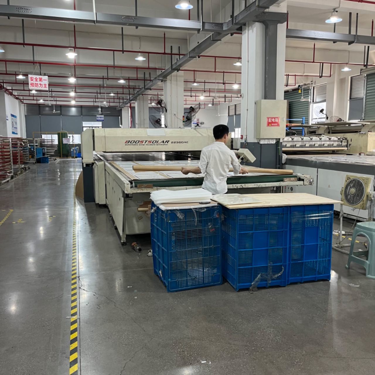 Ningbo Linksun Energy Science & Technology Co., LTD linea di produzione in fabbrica