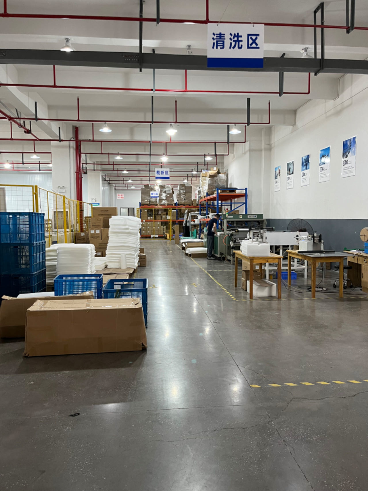 Ningbo Linksun Energy Science & Technology Co., LTD linea di produzione in fabbrica
