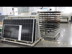 Borsa solare pieghevole da 300w Nero Portable Waterproof Solar Backpack