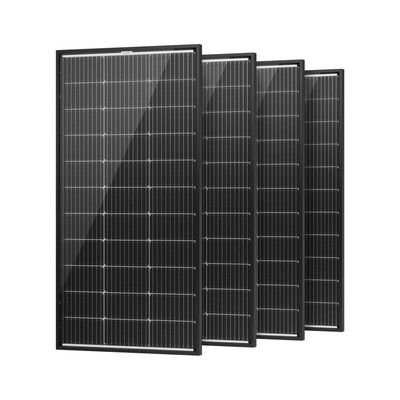 400 Watt pannello solare Bifaciale monocristallino cellule solari con telaio nero