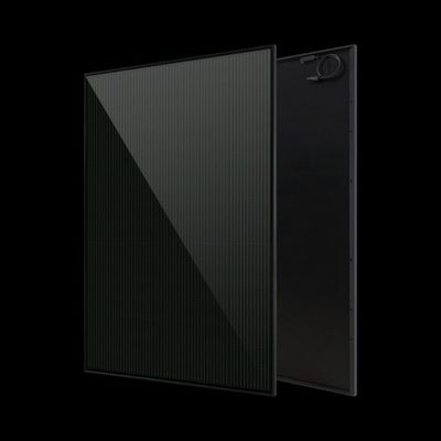 Linksun 310w pannelli solari neri puri modulo PV policristallino
