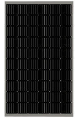 320w pannelli fotovoltaici solari neri anodizzati in lega di alluminio
