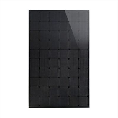 Tutto nero 290w pannelli fotovoltaici monocristallini pannelli solari leggeri