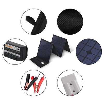 Pannello solare pieghevole esterno impermeabile da 120 W