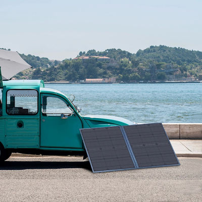 Pannelli solari portatili da 100 W per campeggio