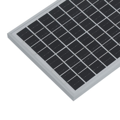 Pannello solare mono 10W compatto e leggero per la ricarica di piccoli dispositivi e batterie 12V