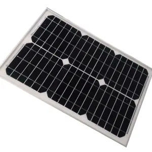 Pannello solare monocristallino da 30W Bi pannelli solari per la ricarica della batteria da 12V fuori dalla rete