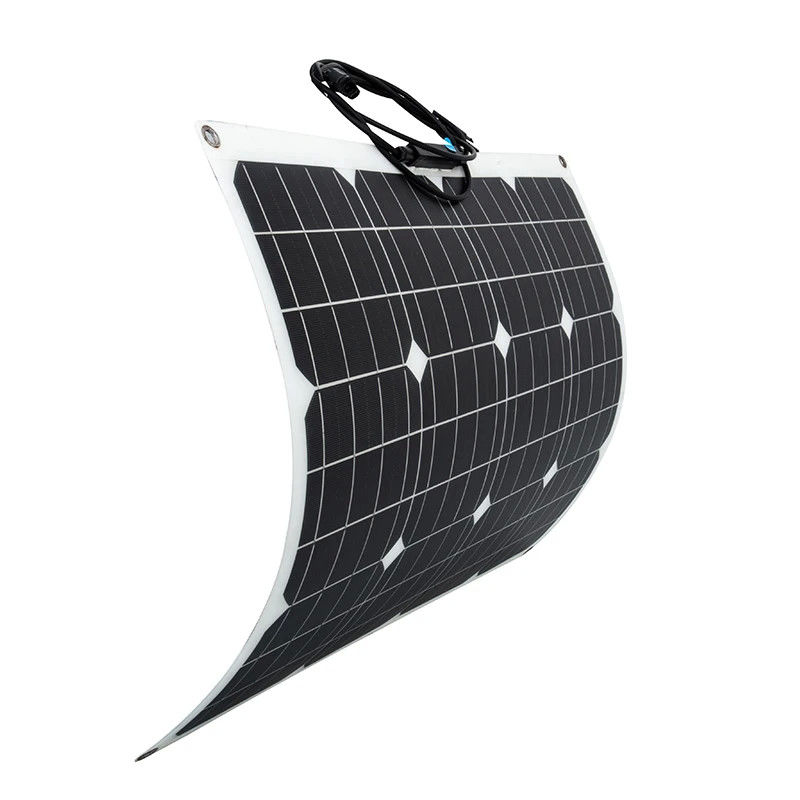 50W pannello solare semiflessibile per auto-barche con efficienza massima e superficie ETFE