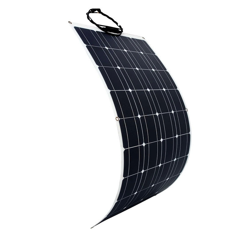 Pantaloni solari semi-flessibili da 100w 12v per auto e imbarcazioni
